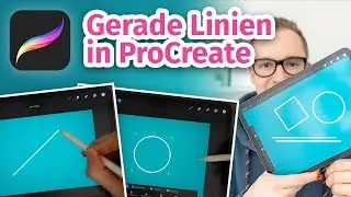 Gerade Linien, Kreise & Rechtecke in ProCreate (in wenigen Sekunden)