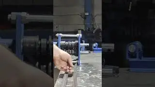 Прокатываем сразу 2 трубы на блоке усиления профильной трубы