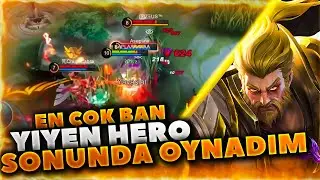 EN ÇOK BAN YİYEN HERO | SONUNDA OYNADIM | Roger Jin Mobile Legends Bang Bang