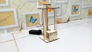 how to make a wood Elevator toy | diy Elevator