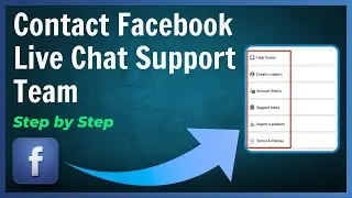 How to Contact Facebook Live Chat Support