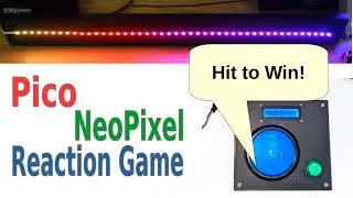 Raspberry Pi Pico LED reaction game