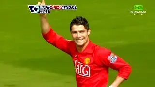 Cristiano Ronaldo Vs West Ham Home 07-08 720p (English Commentary) By CrixRonnie