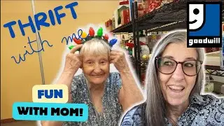 FUN THRIFTING WITH MY MOM at Goodwill Las Vegas - Thrift With Me