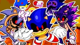 ВСЕ СОНИКИ.EXE В ОДНОМ FNF ВИДЕО ! - Friday Night Funkin Triple Trouble [Sonic.EXE Update]