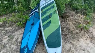 Vlog+обзор сап досок gladiator pro и hydro force kahawai