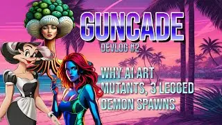 Why ai art and what mutants I created  [GunCade devlog #2]