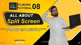 How to Use Split Screen In Filmora | Remove Animation and Border  | Adding Transition