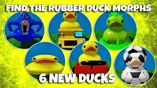 Find The Rubber Duck Morphs - 6 NEW Rubber Duck Morphs! [Playground Map] Roblox