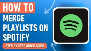 How to merge Playlists on Spotify [2024] Easy Tutorial