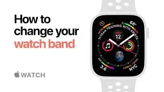 Apple Watch Series 4 — How to change your watch band — Apple