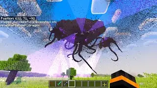 Wither Storm MCSM(replicas) Add-on[MCPE-MCBE]Wither Storm In Minecraft,EnderFoxBoy MC,Ep2🦊!!!