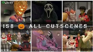 Ice Scream 8 halloween 🎃 all cutscenes