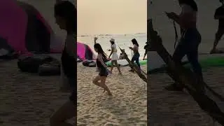 Центральный пляж. Конец февраля.