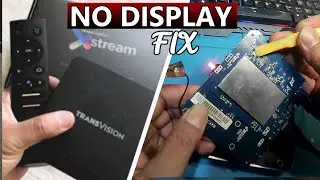 memperbaiki stb Tranvision gen 2 Android 10 Blank No display - mata merah