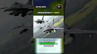 US to Train 12 Ukrainian Pilots for F-16s: Latest Update #shorts