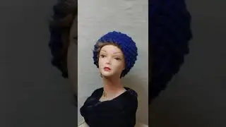 Кубанка Шапка вязаная Шерсть 50%. Артикул 111684