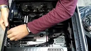 07 - Установка видеокарта в компьютер для 3D Max