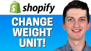 How To Change Weight Unit In Shopify