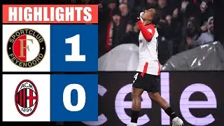 Feyenoord vs AC Milan 1 - 0 | Highlights & All Goals | UEFA Champions League 2024/25