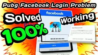 How to Fix Login Problem in Pubg Mobile | Pubg Facebook Login Problem | Pubg Facebook Login Failed