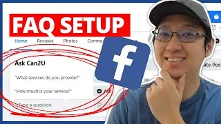 How To Set Up Frequently Ask Questions FAQ on Facebook Page