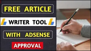 how to write article step by step guide 2023 | free article generator tool