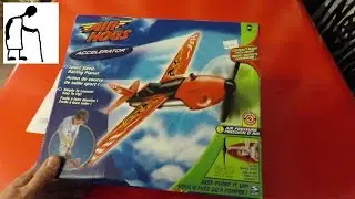 Charity Shop Gold or Garbage? Air Hogs Accelerator Air Engine Plane