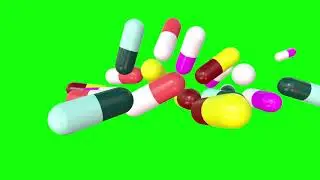 FREE  FOOTAGE! green screen 4k video footage 3d medical animation capsule