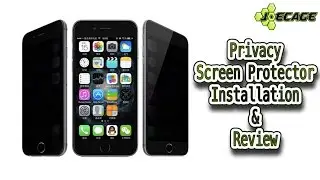 Glass Privacy Screen Protector Installation And Review