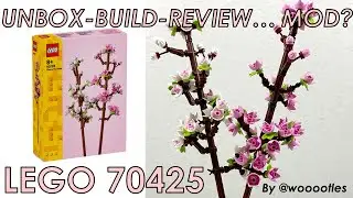 LEGO 40725 Cherry Blossoms - Unbox, Build, Review... and Mod?