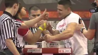 Чемпионат России по армспорту 2015. Роман Филиппов- Артем Тайнов 90 кг