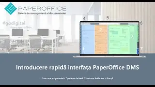 ARHIVAREA digitala a DOCUMENTELOR/ Interfața PaperOffice DMS / Sistem de Management al Documentelor