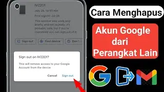 Cara Menghapus Akun Google dari Perangkat Lain (2024) |  Keluarkan gmail dari perangkat lain