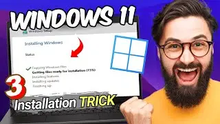 TRY These 3 BEST TRICKS While Installing Windows 11 in 2024!!