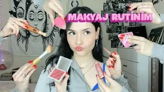 MAKYAJ RUTİNİM (rezil lise anılarım eşliğinde) 🎀💗