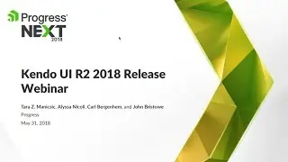 Kendo UI R2 Release Webinar