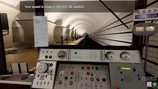 Metro Simulator 2 Gameplay No Commentary Drive the Moscow Metro