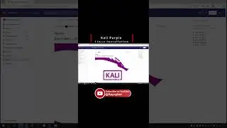 Kali Linux purple installation  