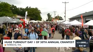 Huge turnout day 1 of 50th annual Cranfest