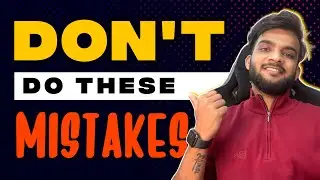 4 MISTAKES THAT I DID IN College TO LOSE OUT ON MANY OPPORTUNITIES