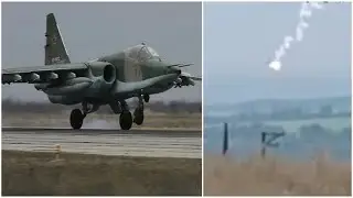 OOPS!...THEY DID IT AGAIN: RUSSIANS SHUT DOWN THEIR OWN SU-25 FIGHTER || 2024