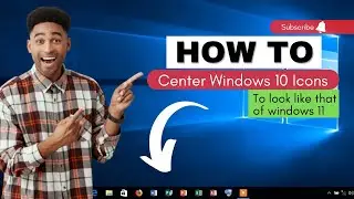 How to center windows 10 icons || How to Center Windows 10 Taskbar Icons Like Windows 11 || IT NEXT