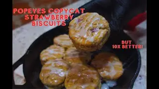 Popeyes Strawberry Biscuits | Copycat Recipe