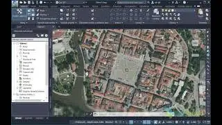 WMTS - mapové online služby v AutoCAD Map 3D a Civil 3D 2021