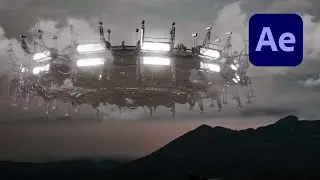 How to ADD a UFO to your Footage in After Effects - TUTORIAL