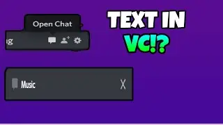 Text Channel Inside VC!!! | text in voice discord