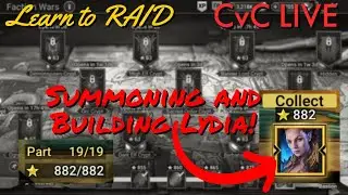 [LIVE] CVC - Summoning Lydia and Building Seer Teams!