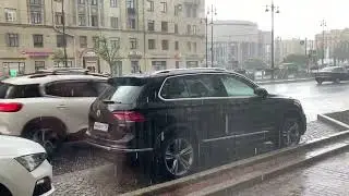 Град в Петербурге 25 июня 2023 года