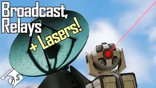 Antenna, Laser Antenna and Beacons - Space Engineers Tutorial